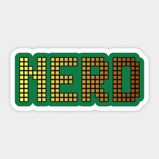 Nerds Funny Quote Sticker